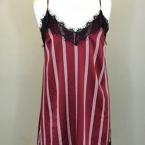 *New* Pinstripe slip dress